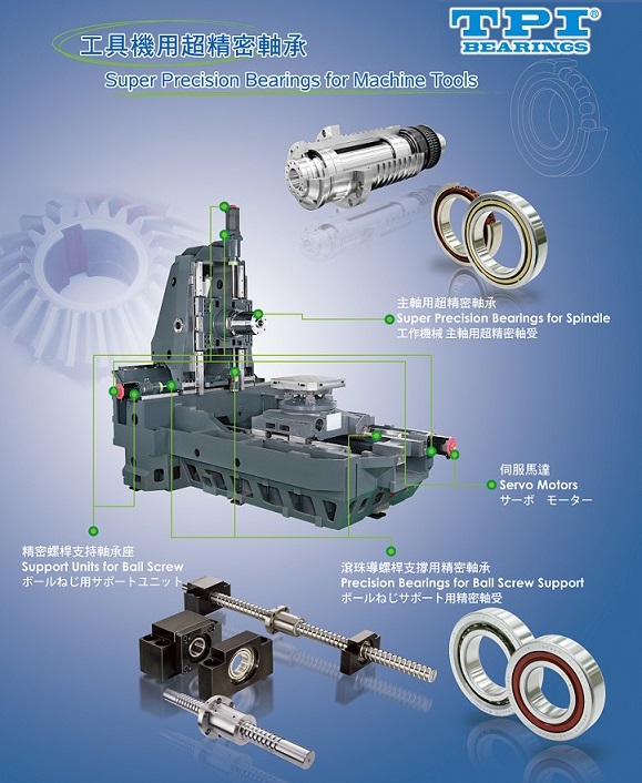 工具机用超精密轴承